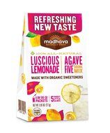Madhava Gluten Free AgaveFive Iced Tea Drink Mix, Lemonade, (Pack of 6)