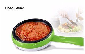 Express$ Mini Pancakes Fried Steak Electric Frying Pan Non-Stick Boiled Egg N5