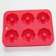 X-Haibei Round Donut Cake Chocolate Cookies Baking Pan Soap Silicone Mold N2