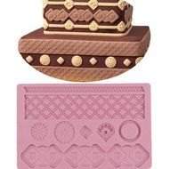 Silicone Fondant Mould Lace Mat , KOOTIPS Rose Silicone Lace Fondant Mat Mould Cake Decorating Baking Mold Sugar... N5