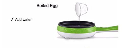 Express$ Mini Pancakes Fried Steak Electric Frying Pan Non-Stick Boiled Egg N9