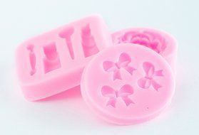 Cake Decorating Supplies and Tools Bundle-3D Rose Flower Silicone Cake Mold, Silicone Cake Makeup Decoration Mold... N7