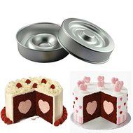 &quot;Heart Shape Layer Cake Pan Mold Aluminum Cake Pans (6 Inch)&quot; shopping N4