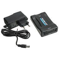 BephaMart 1080P MHL HDMI to SCART Composite Video Converter Stereo Audio Adapter HD For TV DVD