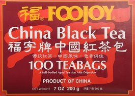 Foojoy China Black Tea - 100 Tea Bags