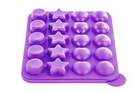 NEW Nonstick Cake Pop Bakeware Set Silicone Baking Molds (2 Pieces) Purple