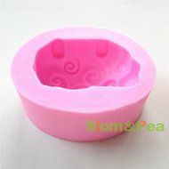 Mom&amp;pea 0606 Sheep Shaped Silicone Mould for Fondant Cake Sugar Paste Cake Decoration 3d Cake Toppers Mold Soap... N2