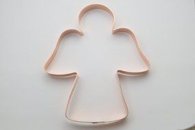 Large Copper Angel Cookie Cutter N3