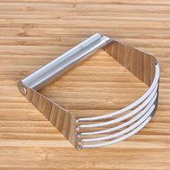 Sminiker Total Stainless Steel Pastry Blender, Cutter with 5 Blades N2