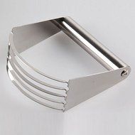 Sminiker Total Stainless Steel Pastry Blender, Cutter with 5 Blades N3