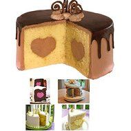 "Heart Shape Layer Cake Pan Mold Aluminum Cake Pans (6 Inch)" shopping N5