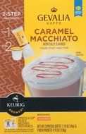 Gevalia, 2-Step K-Cup &amp; Froth Packets, 6 Count, 1.41oz Box (Pack of 3) (Vanilla Latte) N3