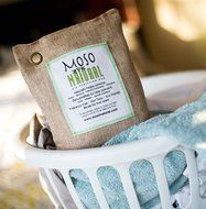 Moso Natural 200gm Air Purifying Bag, Natural, 4-Pack N3