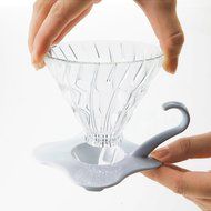 Hario V60 - 1.2 Liter Kettle, Glass Dripper, Spoon &amp; 100 Filters All Sold Together