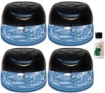 4 New Fresh Aire Machines with Rainbow Rainmate Eucalyptus Fragrance. Has 6 LED Color Changing Lights
