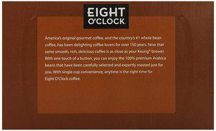 Eight O'Clock Hazelnut K-Cups (72 count) N4