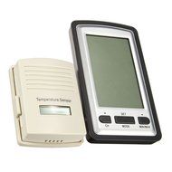 Wireless Thermometer,ELEGIANT Wireless Weather Station Radio Controlled Clock Indoor Temperature Humidity Storm...