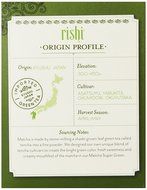Rishi Tea Organic Matcha Super Green Tea Bags, 15 Count (Pack of 6) N5