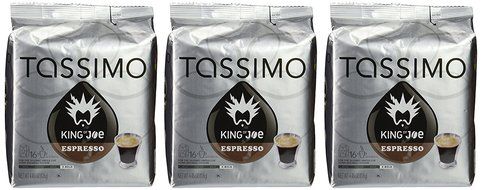 Tassimo King of Joe Espresso, 16-Count 4.45 oz (126g) N7