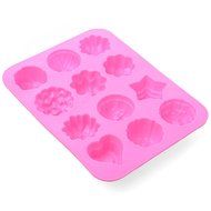 Xcellent Global Crystal Ice Ball Mold Superior Quality Silicone 4x4.5cm Random Color M-HG015 N2