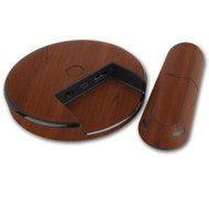 Skinomi TechSkin - Google Nexus Player Dark Wood Full Body Skin Protector / Front &amp; Back Wrap / Premium HD Clear... N2