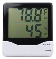 Digital Hygrometer &ndash; Indoor Humidity and Temperature Sensor &ndash; Accurate Readings - Easy Installation N2