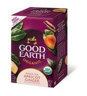 Good Earth Sweet &amp; Spicy Herbal &amp; Black Tea, 18 Count Tea Bags (Pack of 6) N10