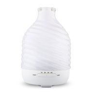 Aiho Deik Essential Oil Diffuser, 200ml Glass Cover Aroma Humidifier Whisper Quiet 4 Timer Modes &amp; 7 Color LED... N5