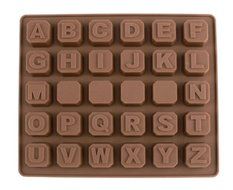 Longzang Small Alphabet Letter &amp; Number Silicone Mold Sugar Craft DIY Gumpaste Cake Decorating Clay (Upper case) N2