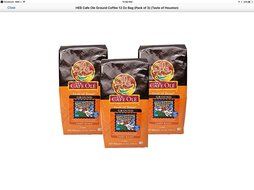 HEB Cafe Ole Ground Coffee 12 Oz Bag (Pack of 3) (Taste of Houston)