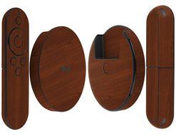 Skinomi TechSkin - Google Nexus Player Dark Wood Full Body Skin Protector / Front &amp; Back Wrap / Premium HD Clear... N3