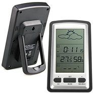 Wireless Thermometer,ELEGIANT Wireless Weather Station Radio Controlled Clock Indoor Temperature Humidity Storm... N2