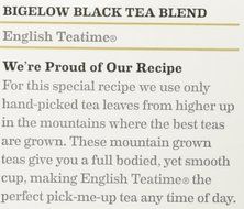 Bigelow English Teatime Tea (3x20 bag) N3