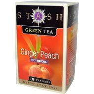 STASH TEA TEA,GREEN,GNGR PCH W/MTCH, 18 BAG
