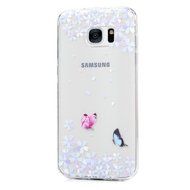 Badalink Galaxy S7 Edge Case Clear Soft TPU Rubber Skin Bumper Case Shockproof Flexible Easy Grip Colorful Painting... N53