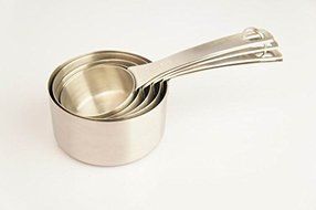 Vinmax New Stainless Steel Measuring cups Set Kitchen cooking Baking tools