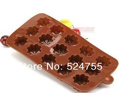 New 15 Modelling Flowers Shape Silicone Cake Tools Chocolate Ice Mold Cake Decoration Jelly Pudding Kitchen Cooking... N2