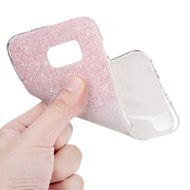 Badalink Galaxy S7 Edge Case Clear Soft TPU Rubber Skin Bumper Case Shockproof Flexible Easy Grip Colorful Painting... N54