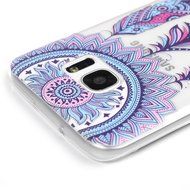 Badalink Galaxy S7 Edge Case Clear Soft TPU Rubber Skin Bumper Case Shockproof Flexible Easy Grip Colorful Painting... N67