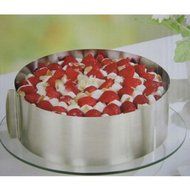 Cake &amp; Cookie Cutters DIY Adjustable Rounded Mousse Ring Retractable Circle Ring Cake Mould