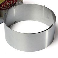 Cake &amp; Cookie Cutters DIY Adjustable Rounded Mousse Ring Retractable Circle Ring Cake Mould N2