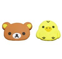 Yunko 2 Hole Relax Bear and Chicken DIY Silicone Mould Cake Decorations Decorating Fondant Sugar Craft Molds