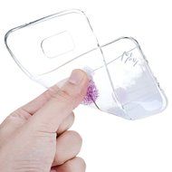 Badalink Galaxy S7 Edge Case Clear Soft TPU Rubber Skin Bumper Case Shockproof Flexible Easy Grip Colorful Painting... N76