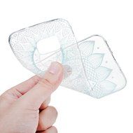 Badalink Galaxy S7 Edge Case Clear Soft TPU Rubber Skin Bumper Case Shockproof Flexible Easy Grip Colorful Painting... N80