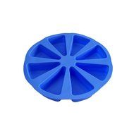 MIREN 8 Triangle Cavity Silicone Portion Cake Mold Scottish Scone &amp; Cornbread Pan Slices Pastry Pan Pizza Slices... N2