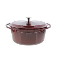 La Maison Cast Iron Oval Casserole Pan N2