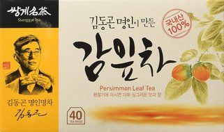 Persimmon Leaf Tea 1.0g X 40 Tea Bags, VitaminC weight loss Korean Herb Leaves N2