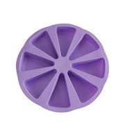 MIREN 8 Triangle Cavity Silicone Portion Cake Mold Scottish Scone &amp; Cornbread Pan Slices Pastry Pan Pizza Slices... N4