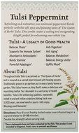 Organic India Tulsi Tea Peppermint, 1.08 Oz, 18 Count N2