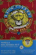 Lion Coffee Vanilla Macadamia Nut for Keurig K-cup Machines (12 Cups/box) N5